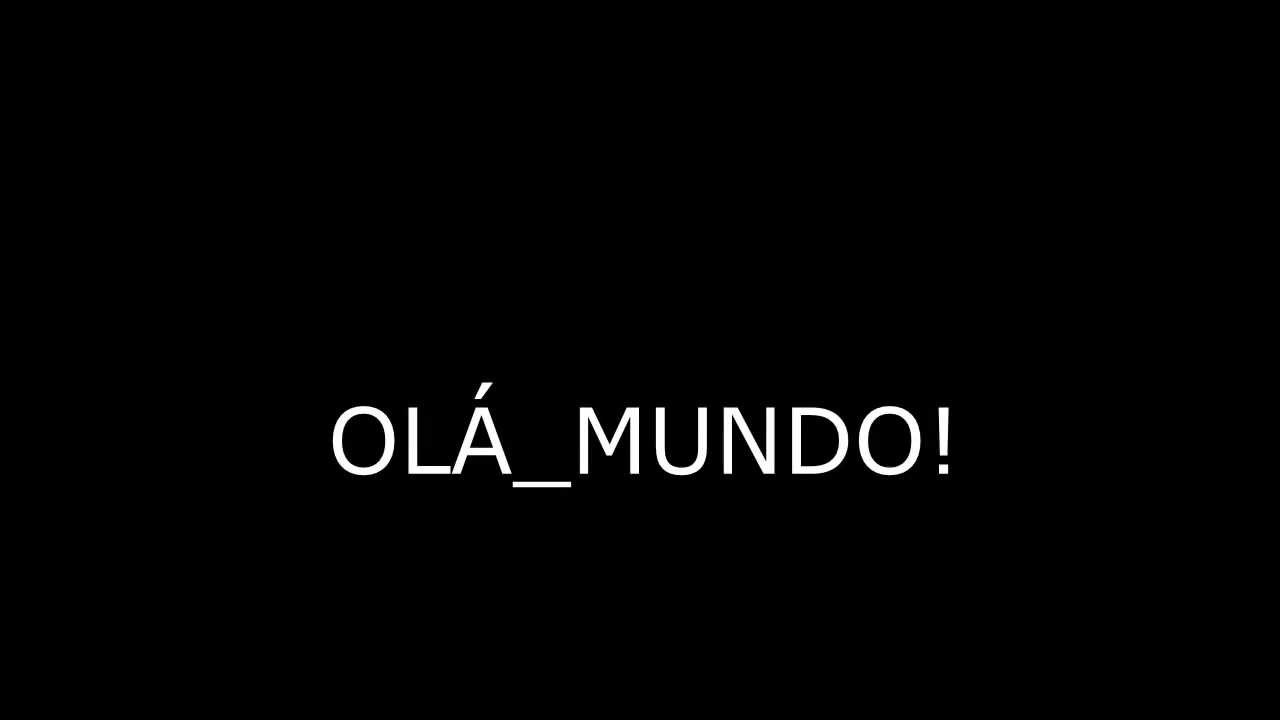 Leia mais sobre o artigo Olá, mundo!